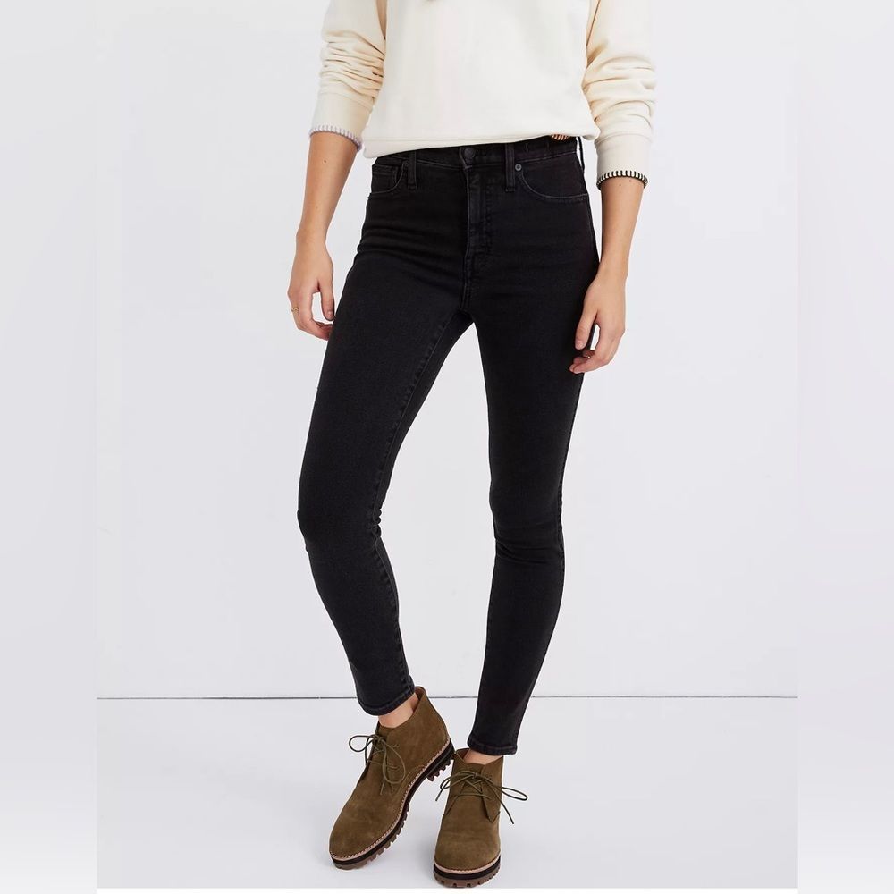 Madewell 10" HIGH-RISE SKINNY JEANS Size 27